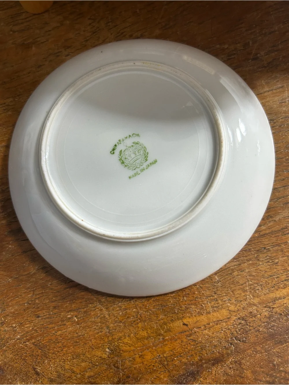 Vintage Chikatamachi By Noritake 6 Tea Cup Plates/ Set Made In Japan Hand Painte